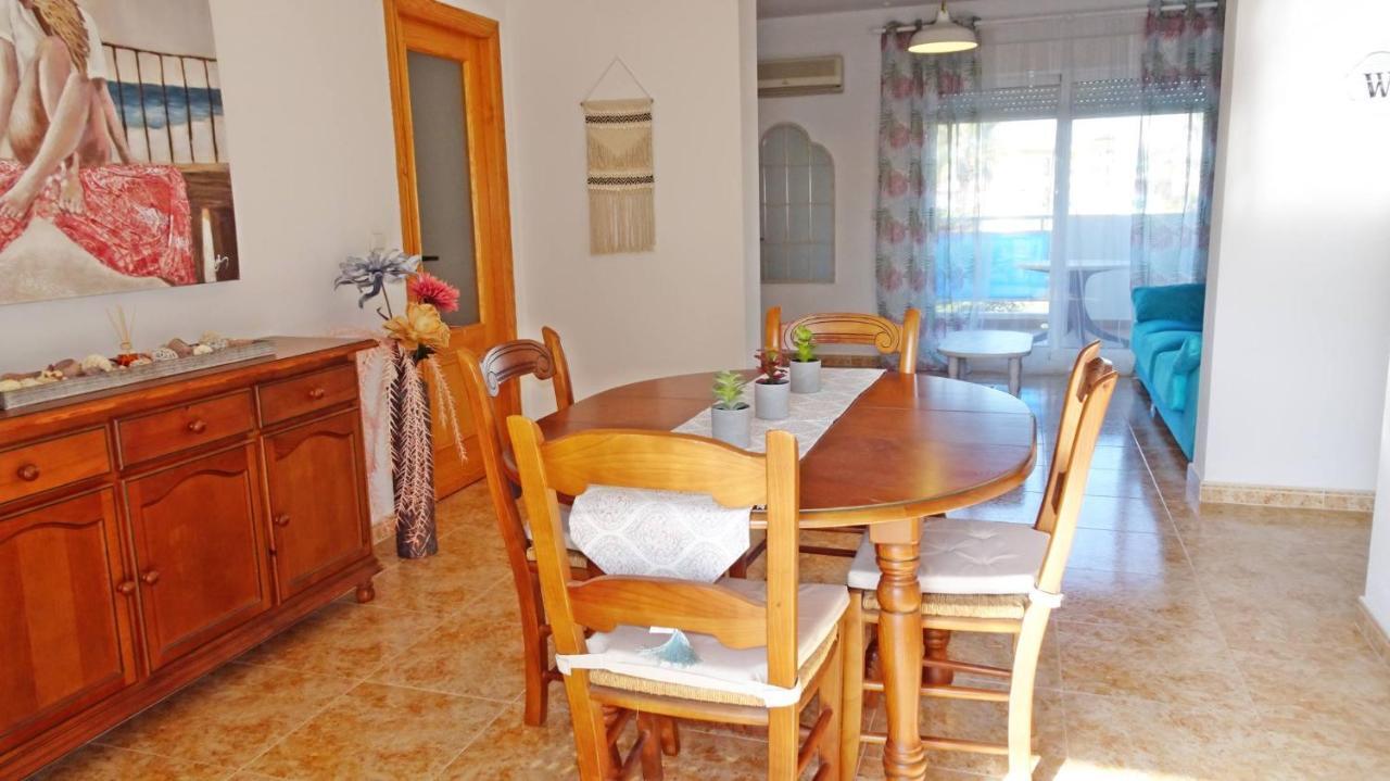 Palmeras En La Playa - Beach House In Oliva Eksteriør billede
